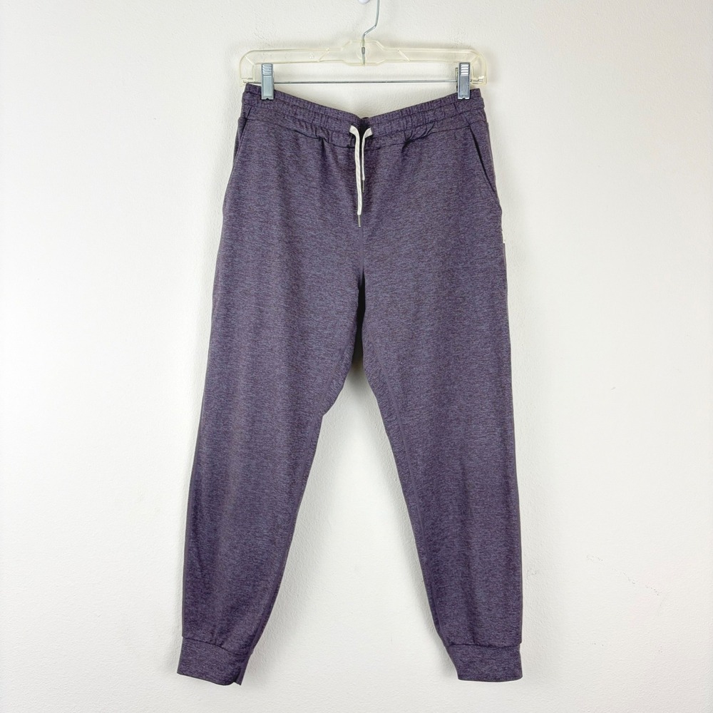 Vuori Performance Jogger Heathered Purple VW303 Womens Small Slim Tapered Pant